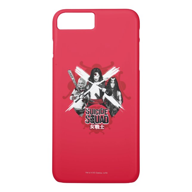 Capa Para iPhone, Case-Mate Meninas "guerreiro fêmea " do pelotão do pelotão | (Verso)
