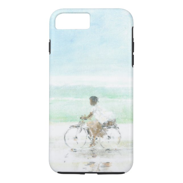 Capa Para iPhone, Case-Mate Menino na bicicleta (Verso)