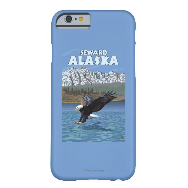 Capa Para iPhone, Case-Mate Mergulho da águia americana - Seward, Alaska (Verso)
