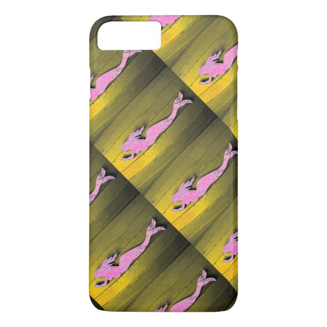 Capa Para iPhone, Case-Mate mergulho de sereias rosa (Verso)