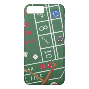 Capa Para iPhone Da Case-Mate Mesa de casino com calça e dispositivo
