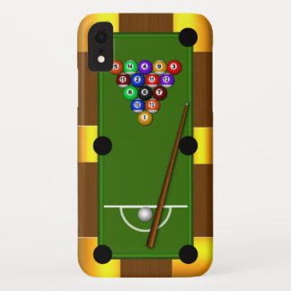 Capa Para iPhone Da Case-Mate Mesa legal de Piscina Oito Bilhetes Duros