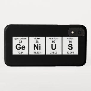 Capa Para iPhone Da Case-Mate Mesa periódica do gênio