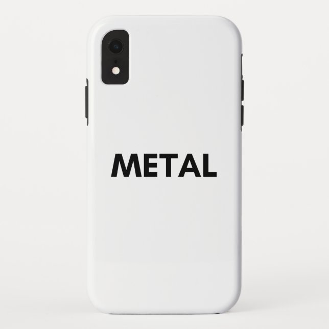 Capa Para iPhone, Case-Mate metal (Verso)