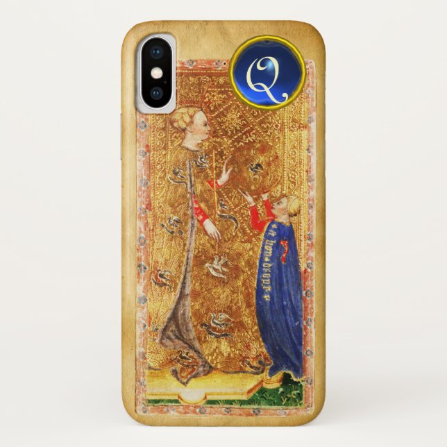 Capa Para iPhone, Case-Mate METAS ANTIGAS DE RENASCIMENTO,RAINHA DE MOEDAS Mon (Verso)