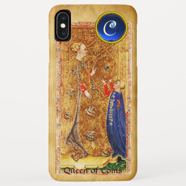Capa Para iPhone, Case-Mate METAS ANTIGAS DE RENASCIMENTO,RAINHA DE MOEDAS Mon (Verso)