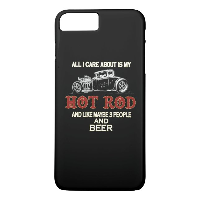 Capa Para iPhone, Case-Mate Meu hot rod (Verso)