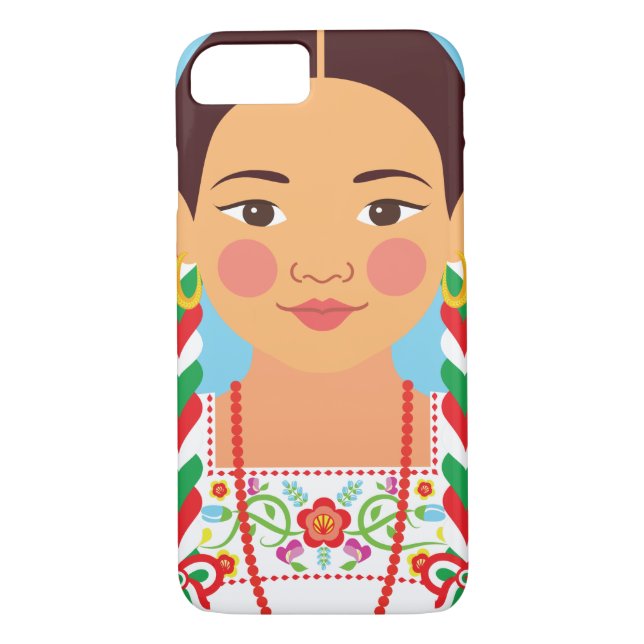 Capa Para iPhone, Case-Mate México, China Poblana Matryoshka Case (Verso)