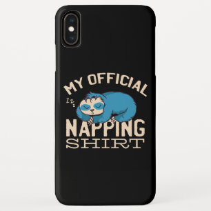 Capa Para iPhone Da Case-Mate Minha camisa oficial de dormir, preguiçosa Sloth