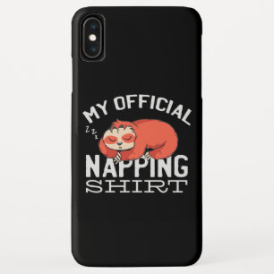 Capa Para iPhone Da Case-Mate Minha camisa oficial de dormir - Preguiçoso Sloth