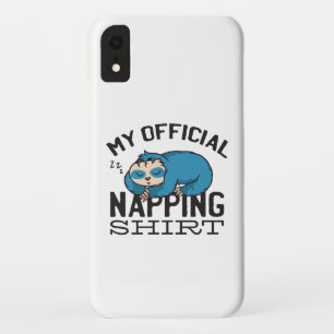 Capa Para iPhone Da Case-Mate Minha camisa oficial de dormir - Preguiçoso Sloth