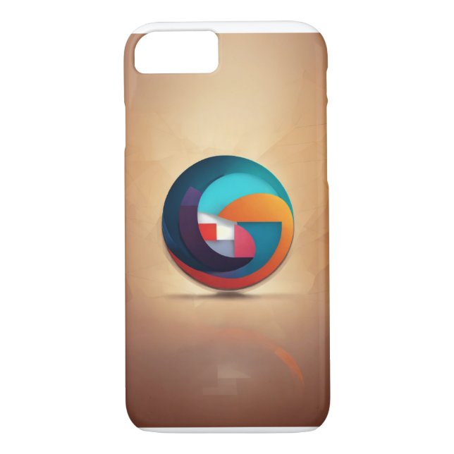 Capa Para iPhone, Case-Mate Mínima maravilha: Ícone ultra-nítido 2D em Res Alt (Verso)