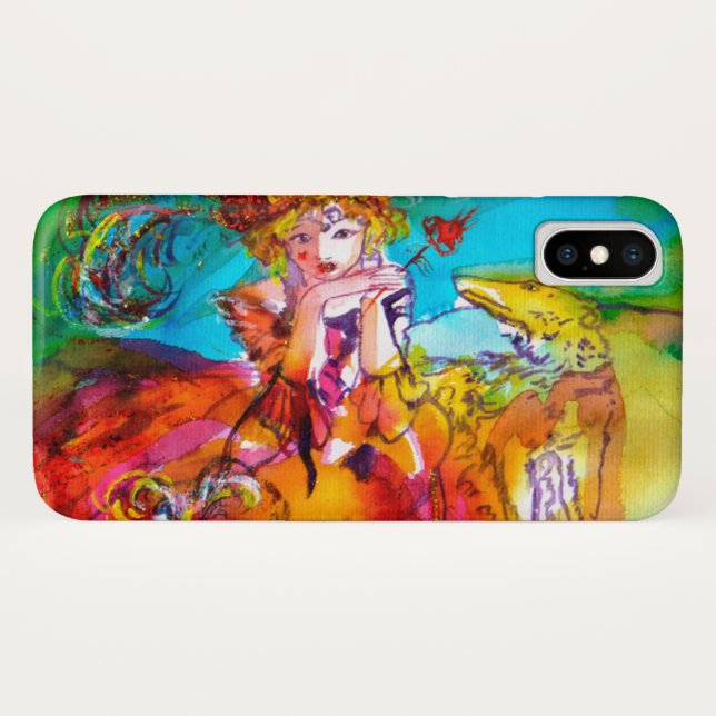 Capa Para iPhone, Case-Mate MIRANDOLINA  / Máscaras do Carnaval de Veneza (Verso (Horizontal))