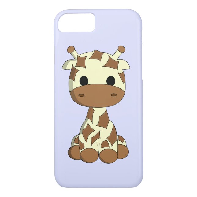 Capa Para iPhone, Case-Mate Miúdos bonitos dos desenhos animados do girafa do (Verso)