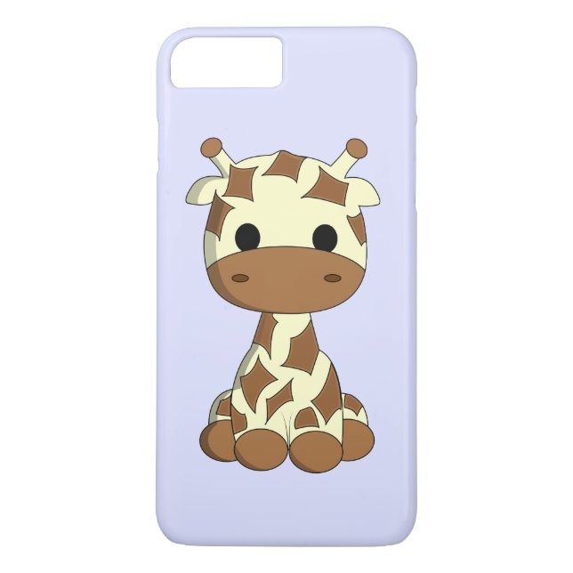 Capa Para iPhone, Case-Mate Miúdos bonitos dos desenhos animados do girafa do (Verso)