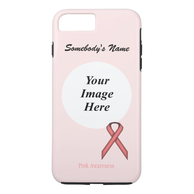 Capa Para iPhone, Case-Mate Modelo de Friso Padrão Rosa por Kenneth Yoncich (Verso)