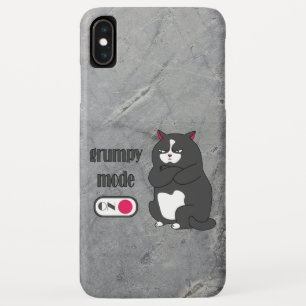 Capa Para iPhone Da Case-Mate Modo rabugento em gato gordo engraçado