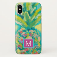Monograma | Ananás tropical corado