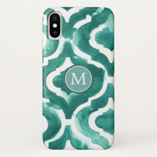 Capa Para iPhone Da Case-Mate Monograma Aquamarine Motif IV