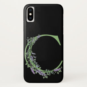 Capa Para iPhone Da Case-Mate Monograma C Lavanda Eucalyptus