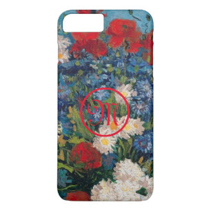 Capa Para iPhone Da Case-Mate Monograma das Flores Van Gogh e Elizabeth -