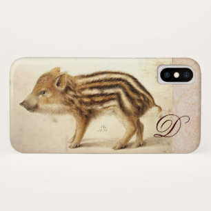 Capa Para iPhone Da Case-Mate Monograma de Desenho de Animais WILD BOAR PIGLET