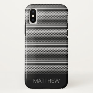 Capa Para iPhone Da Case-Mate Monograma de Prata Moderna