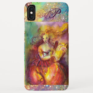 CAPA PARA iPhone XS MAX MONOGRAMA DE SAPPHO, DE DANÇA, DE MÚSICA E DE
