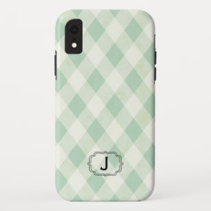 Capa Para iPhone Da Case-Mate Monograma do Solteiro enquadrado na Casa da Moeda