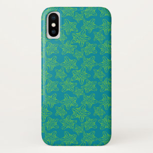Capa Para iPhone Da Case-Mate Monograma do teste padrão   da multidão da estre
