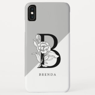 Capa Para iPhone Da Case-Mate Monograma Floral Branco E Preto