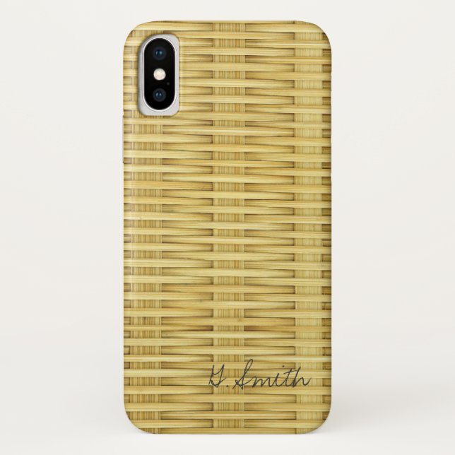 Capa Para iPhone, Case-Mate Monograma. Foco De Cesta De Aglomerado Russo Claro (Verso)