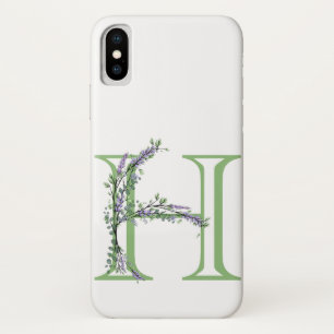 Capa Para iPhone Da Case-Mate Monograma H Lavanda Eucalipto