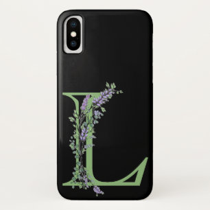 Capa Para iPhone Da Case-Mate Monograma L Lavanda Eucalyptus
