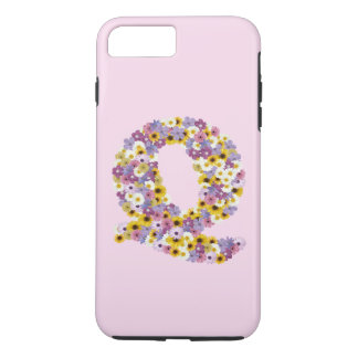 Capa iPhone 8 Plus/7 Plus Monograma - letra Q