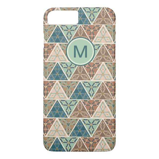 Capa Para iPhone, Case-Mate Monograma| Passo Geo Externo| Padrão Geométrico (Verso)