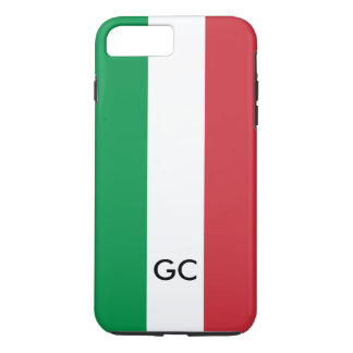 Capa Para iPhone Da Case-Mate Monograma personalizado de Italia da bandeira