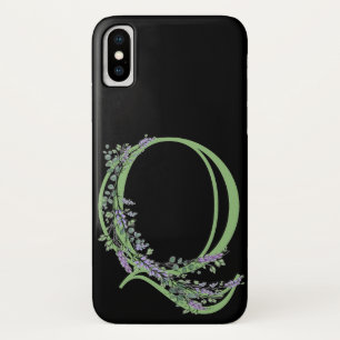 Capa Para iPhone Da Case-Mate Monograma Q Lavanda Eucalyptus