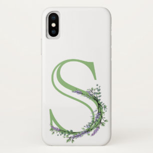 Capa Para iPhone Da Case-Mate Monograma S Lavanda Eucalipto