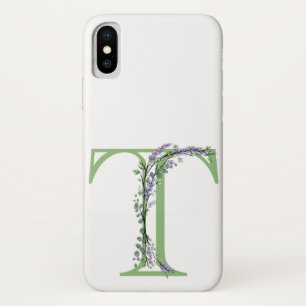 Capa Para iPhone Da Case-Mate Monograma T Lavanda Eucalyptus