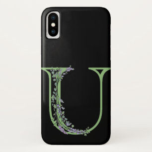 Capa Para iPhone Da Case-Mate Monograma U Lavanda Eucalipto