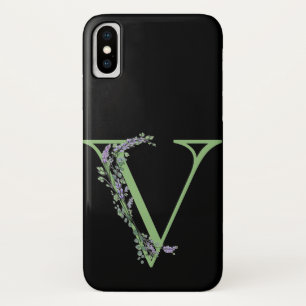 Capa Para iPhone Da Case-Mate Monograma V Lavanda Eucalipto