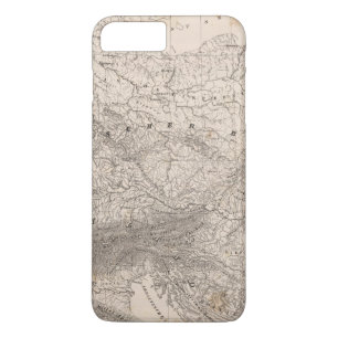 Capa iPhone 8 Plus/7 Plus Montanhas e rios de Europa