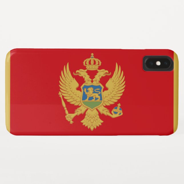 Capa Para iPhone, Case-Mate Montenegro (Verso (Horizontal))