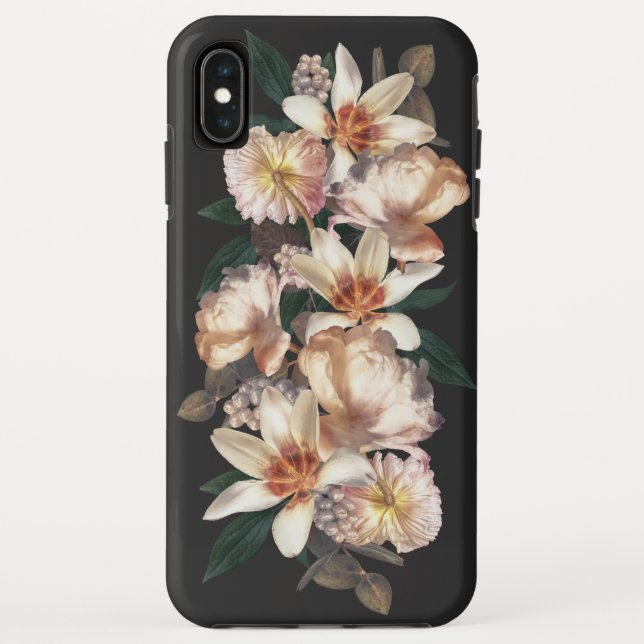 Capa Para iPhone, Case-Mate Moody Tulips e Berries Botânico (Verso)