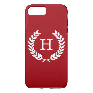 Capa Para iPhone Da Case-Mate Morango Trigo Laurel Wreath Monograma Inicial