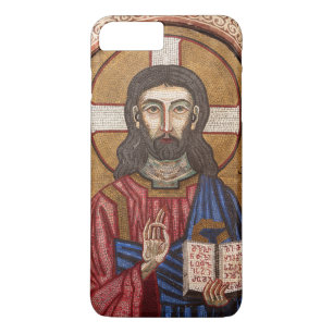 Capa iPhone 8 Plus/7 Plus Mosaico de Jesus Antigo