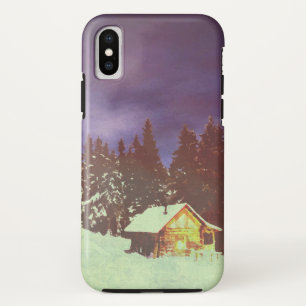 Capa Para iPhone Da Case-Mate Motivo para o inverno maravilhoso do Natal