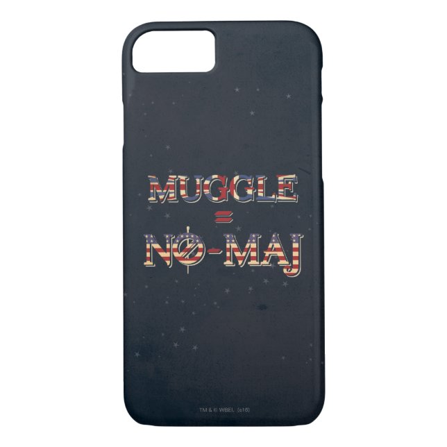 CAPA PARA iPhone, Case-Mate  MUGLE™ = NO-MAJ™ (Verso)