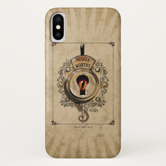 Capa Para iPhone, Case-Mate MÚGLE WORTHY™ Lock (Verso)